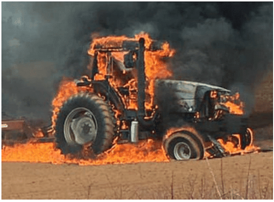 Maintain Your Equipment to Prevent a Costly Tractor Fire