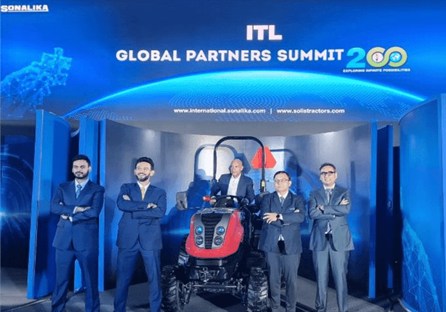 ITL launched electric tractor with 3.5 hours fast charging