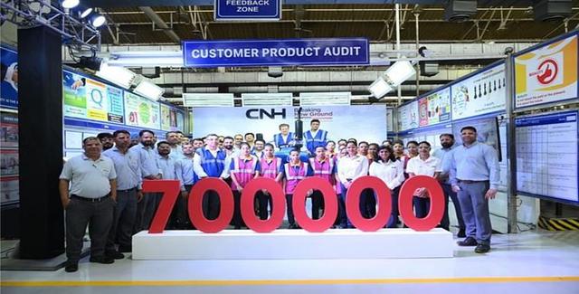 CNH India achieves production milestone of 700000 tractors in Greater Noida